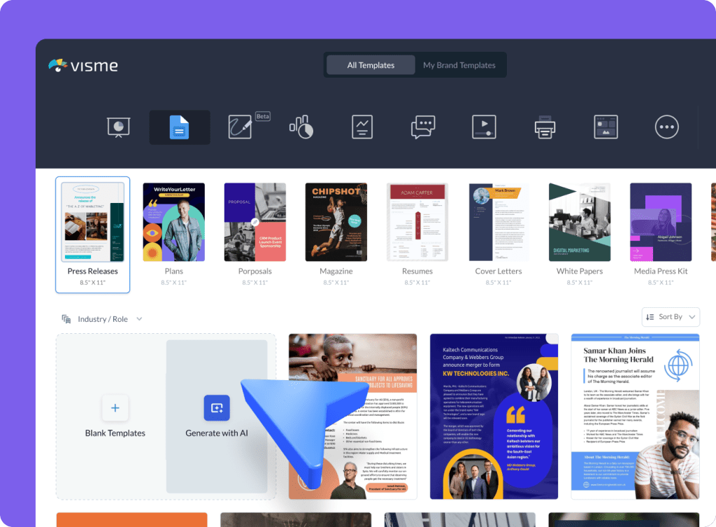 Free AI press release generator to design informative press releases in ...