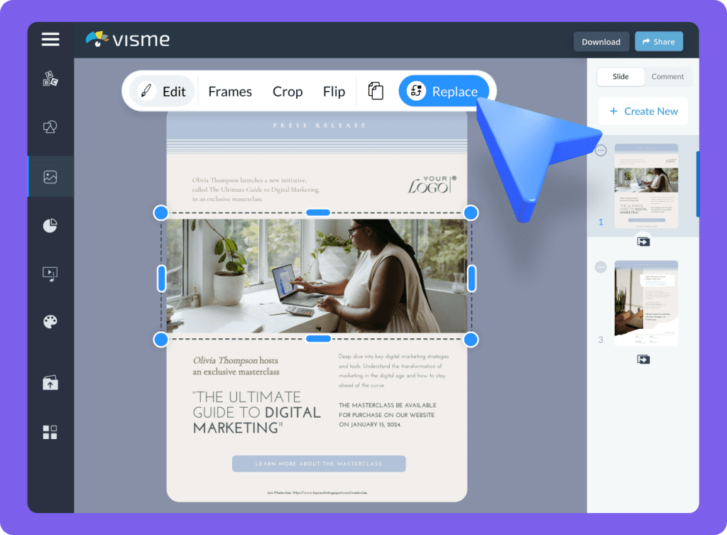 Free AI press release generator to design informative press releases in ...