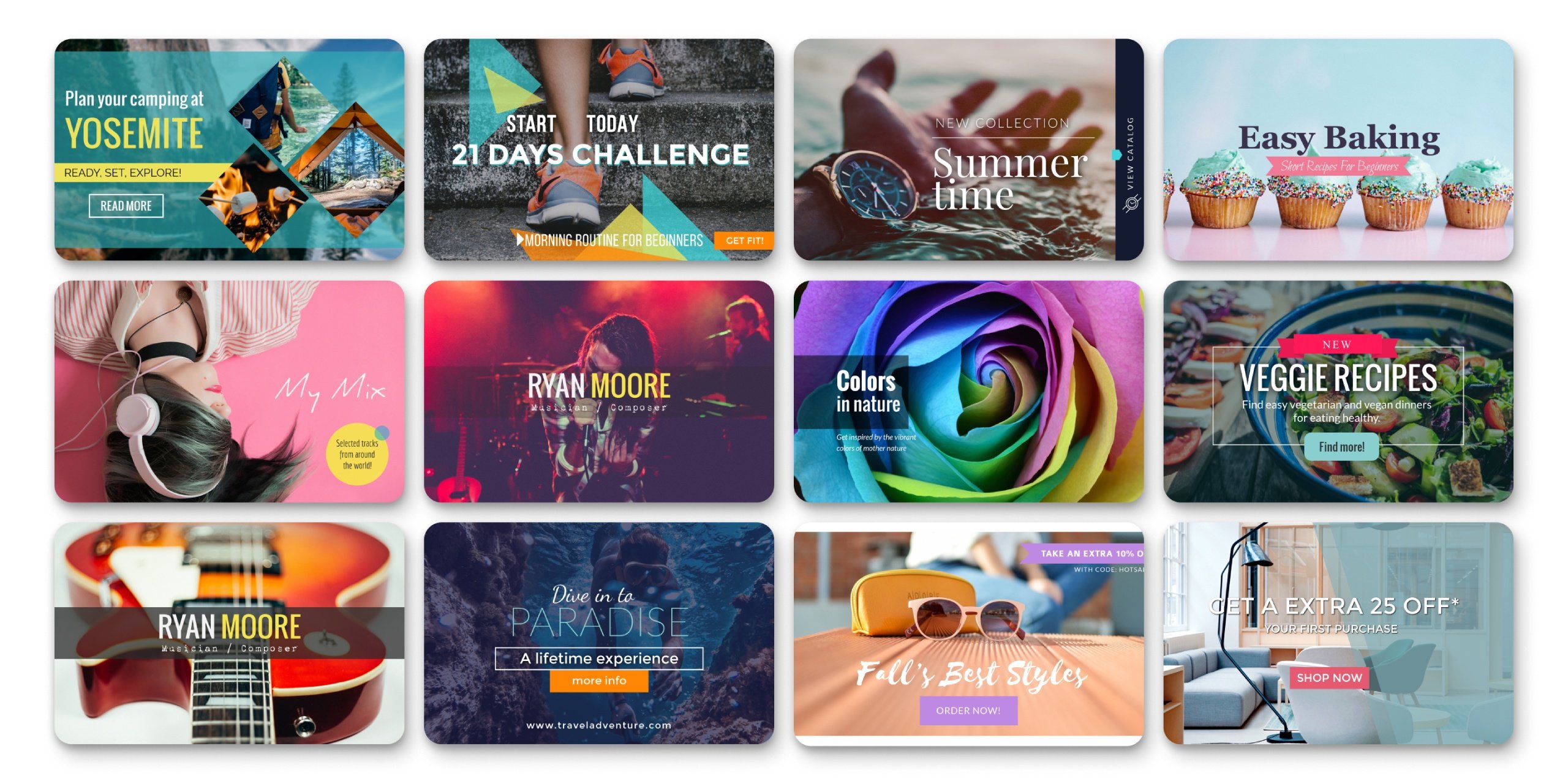 YouTube Channel Art Templates