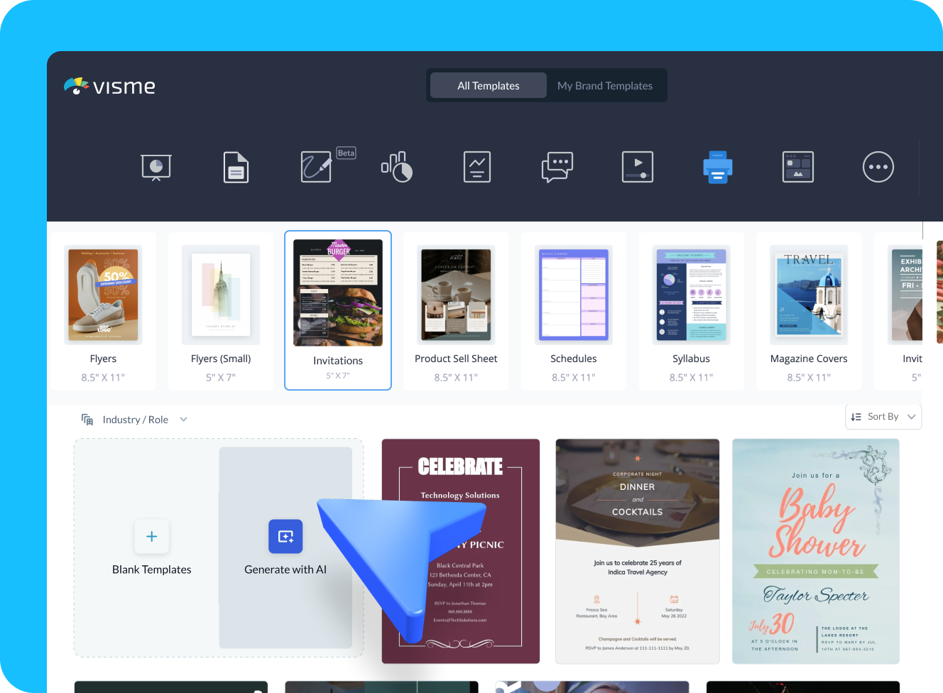 How to make AI-generated lesson plans with Visme