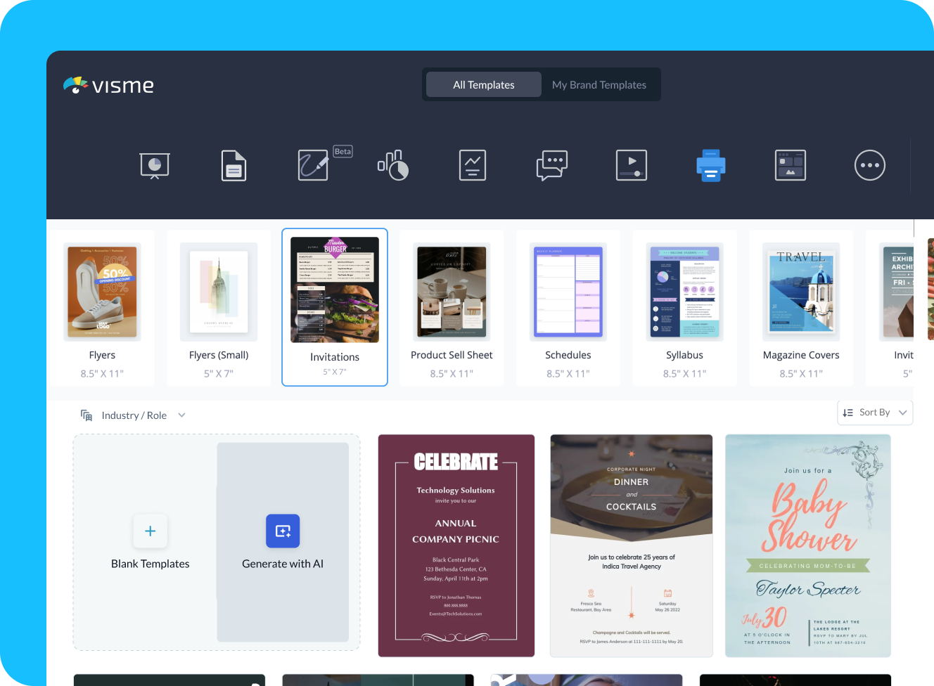 How to make AI-generated white papers with Visme
