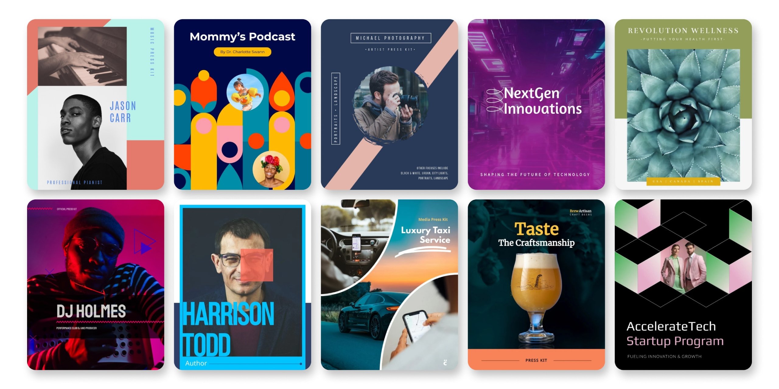 Media Kit Templates