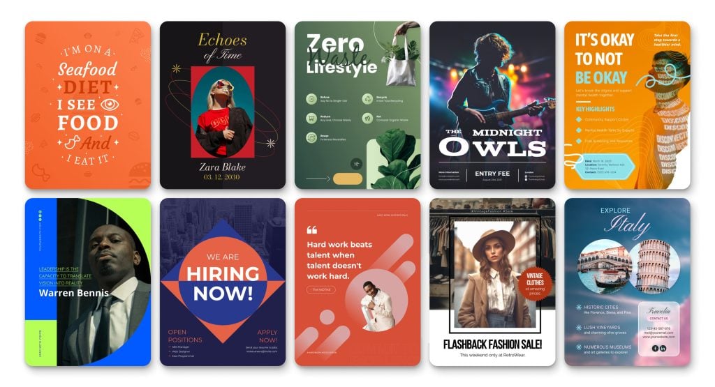 Free Online Poster Maker - Design a Custom Poster | Visme