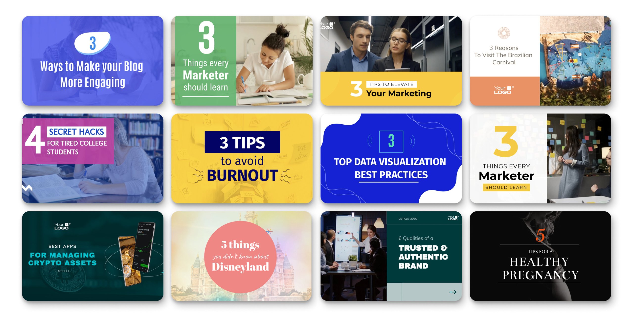 Social Media Video Templates