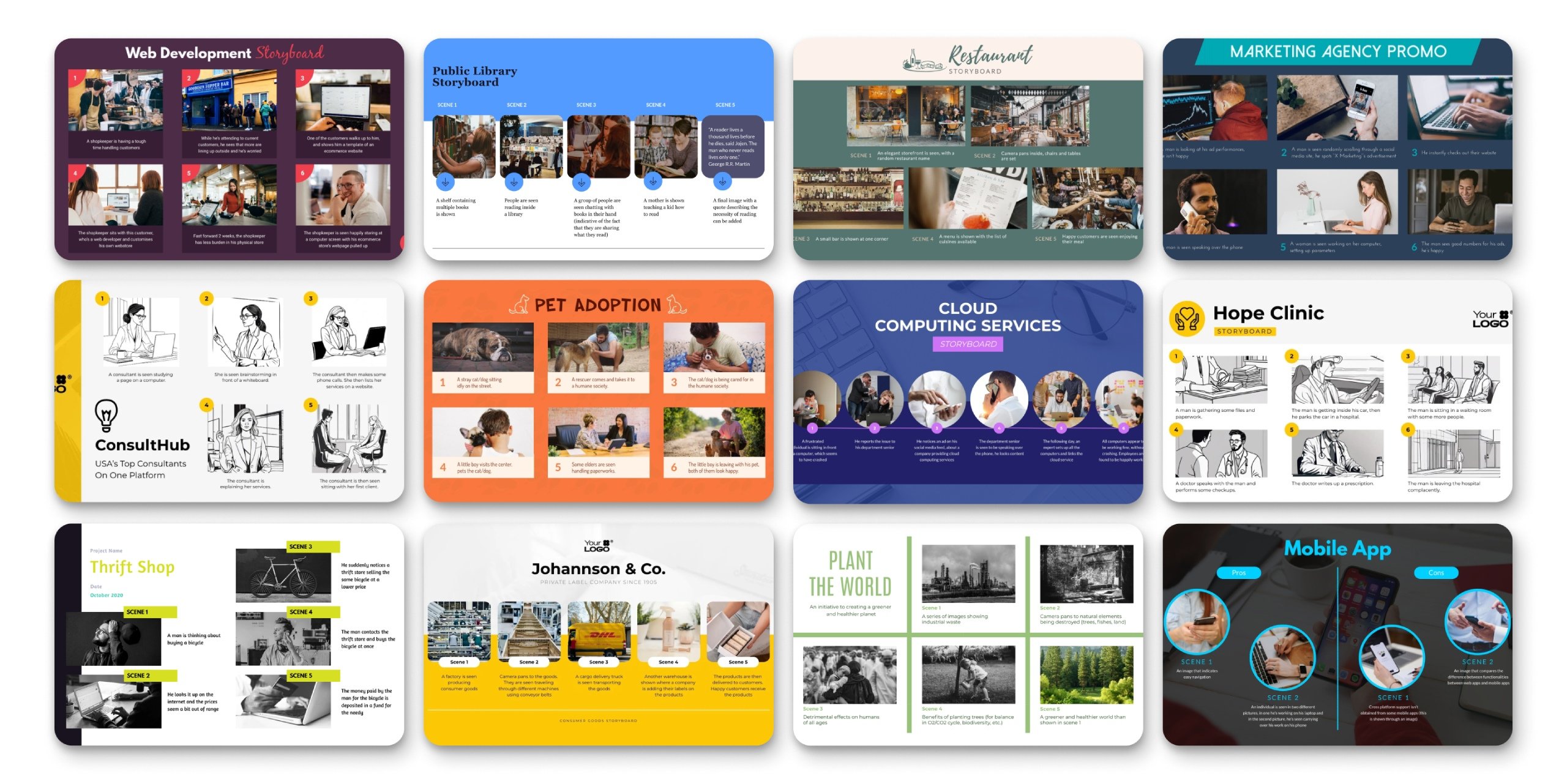 Storyboard Templates