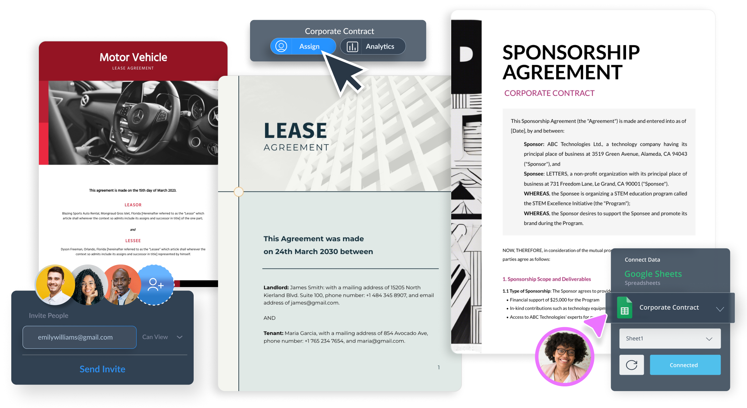Create Professional and Custom Contracts with Ease