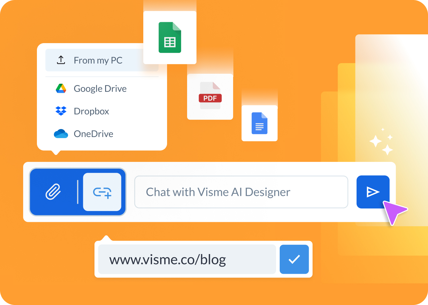 Source Content From Links and Uploaded Files