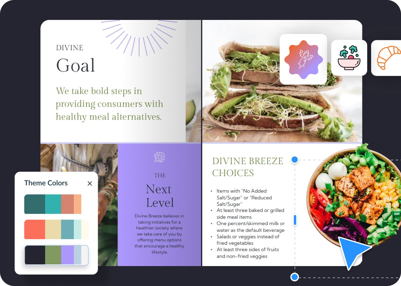 Customize every part of your template