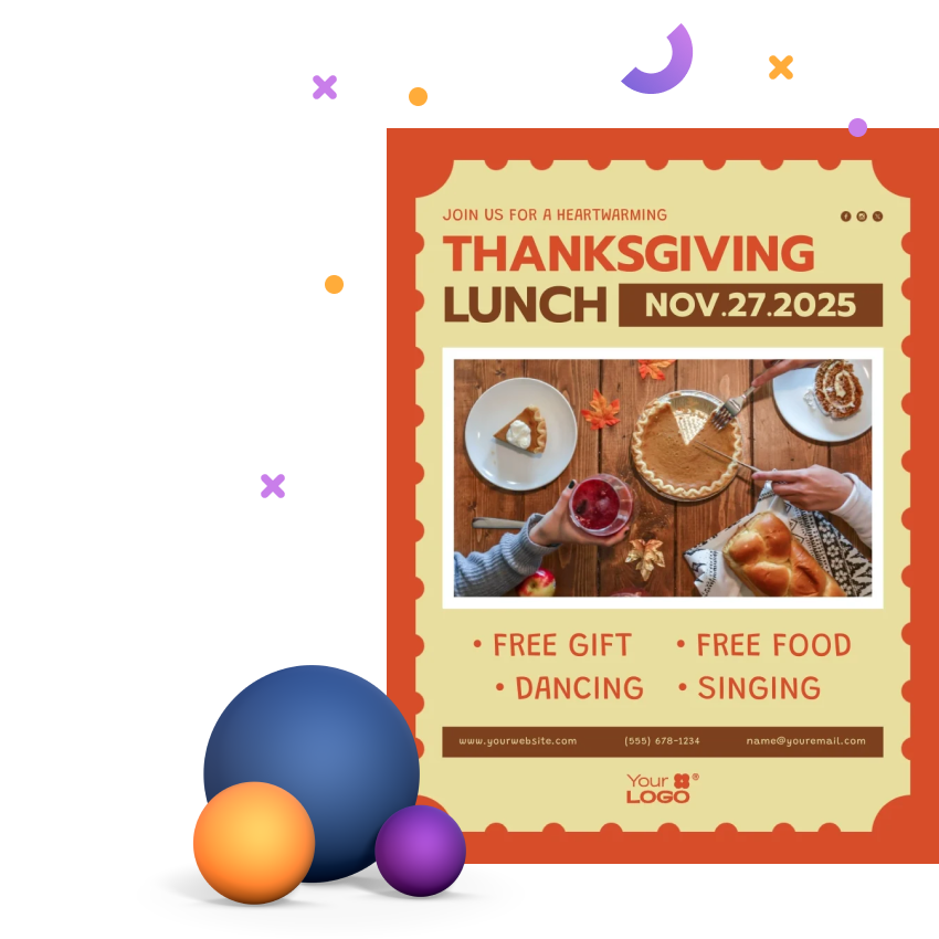 Thanksgiving Flyer Templates