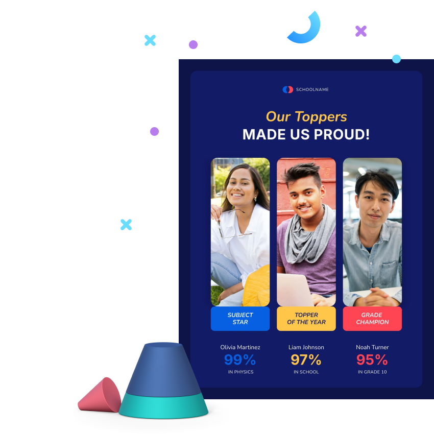 Toppers Poster Templates