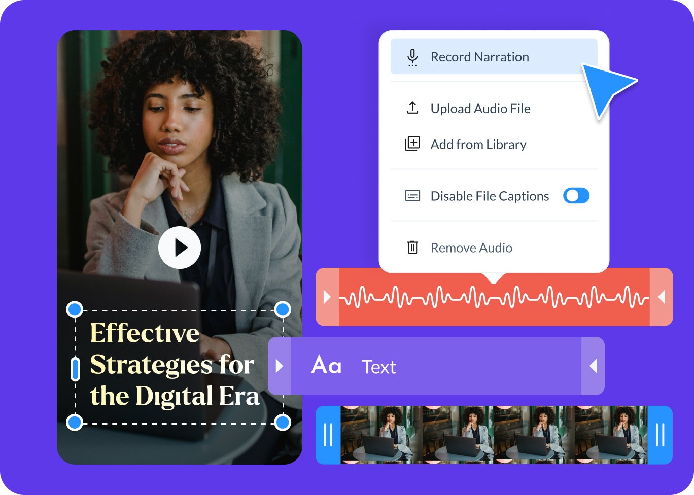 Create Instagram videos with generated content