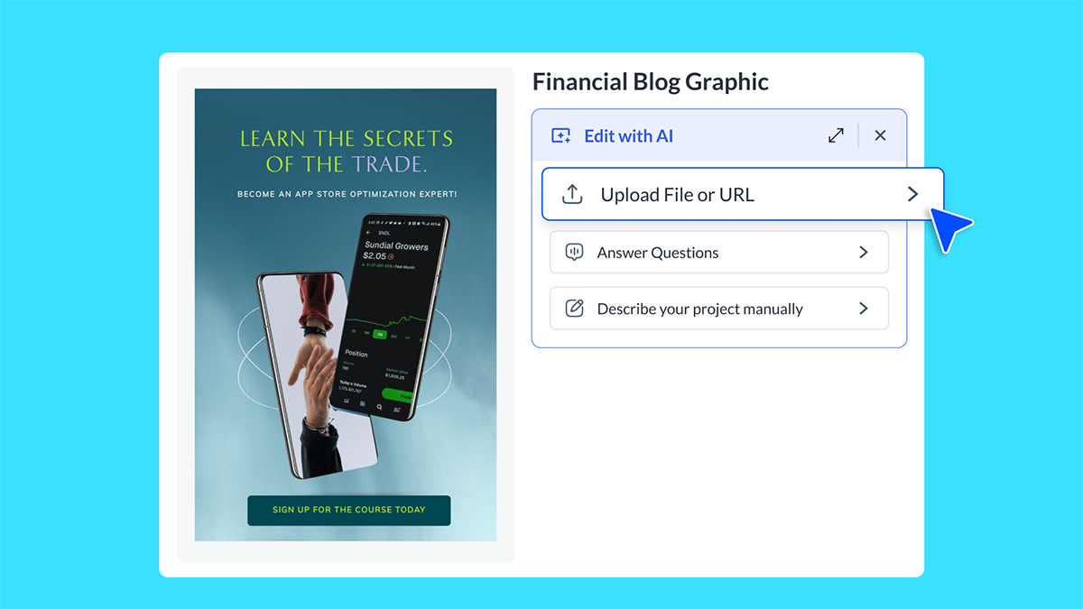 Upgraded Edit with AI, Easier linking to Visme Projects & More | Visme