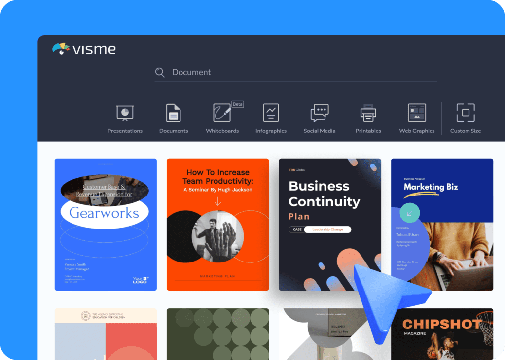 Document Editor: Create & Edit Documents Online | Visme