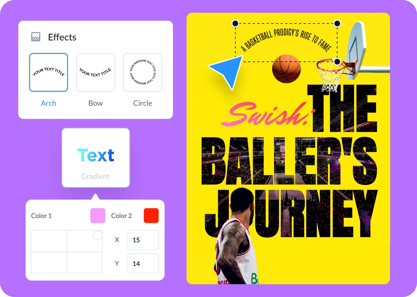 Get creative with your book cover’s text