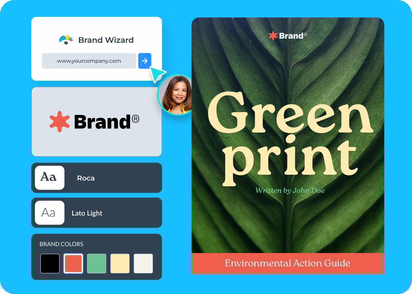 Unify the visual style for a book series