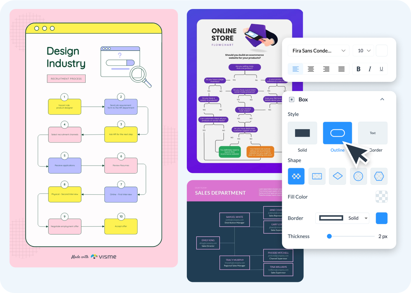 Customizable Decision Tree Templates