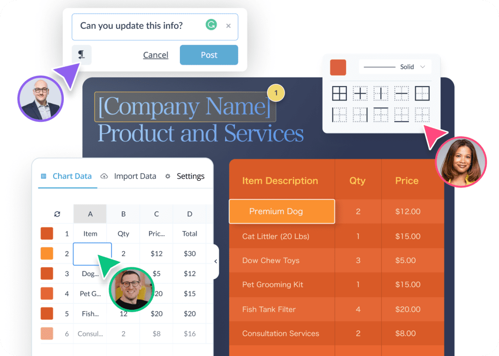 Table Maker: Design Tables Online in Minutes | Visme