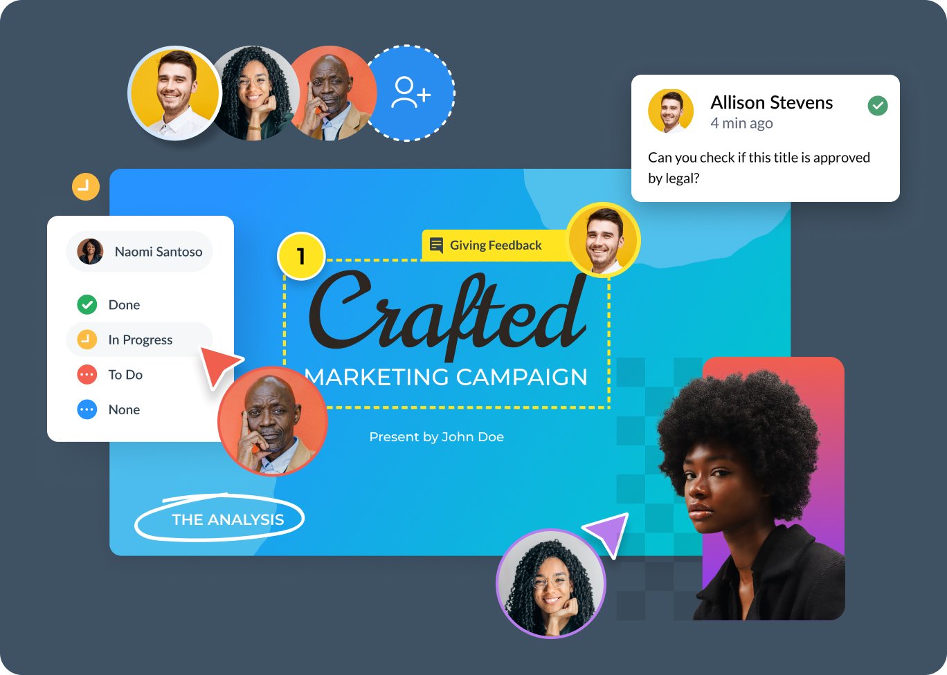 Collaborate and share with your team