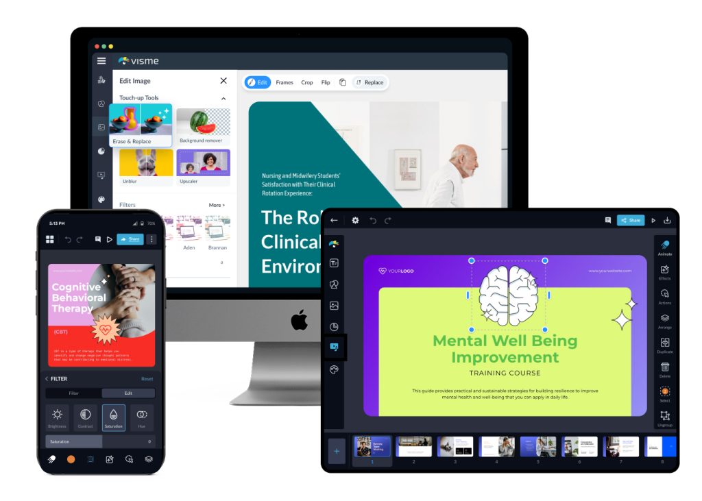 How Visme Ensures Brand Compliance for Healthcare Businesses