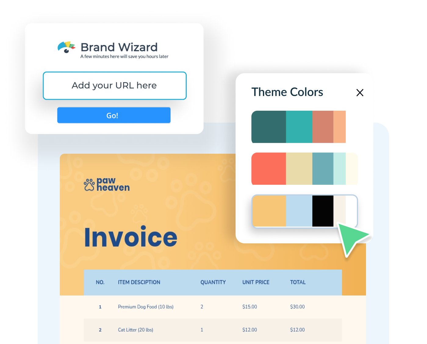 Make it customize with your brand