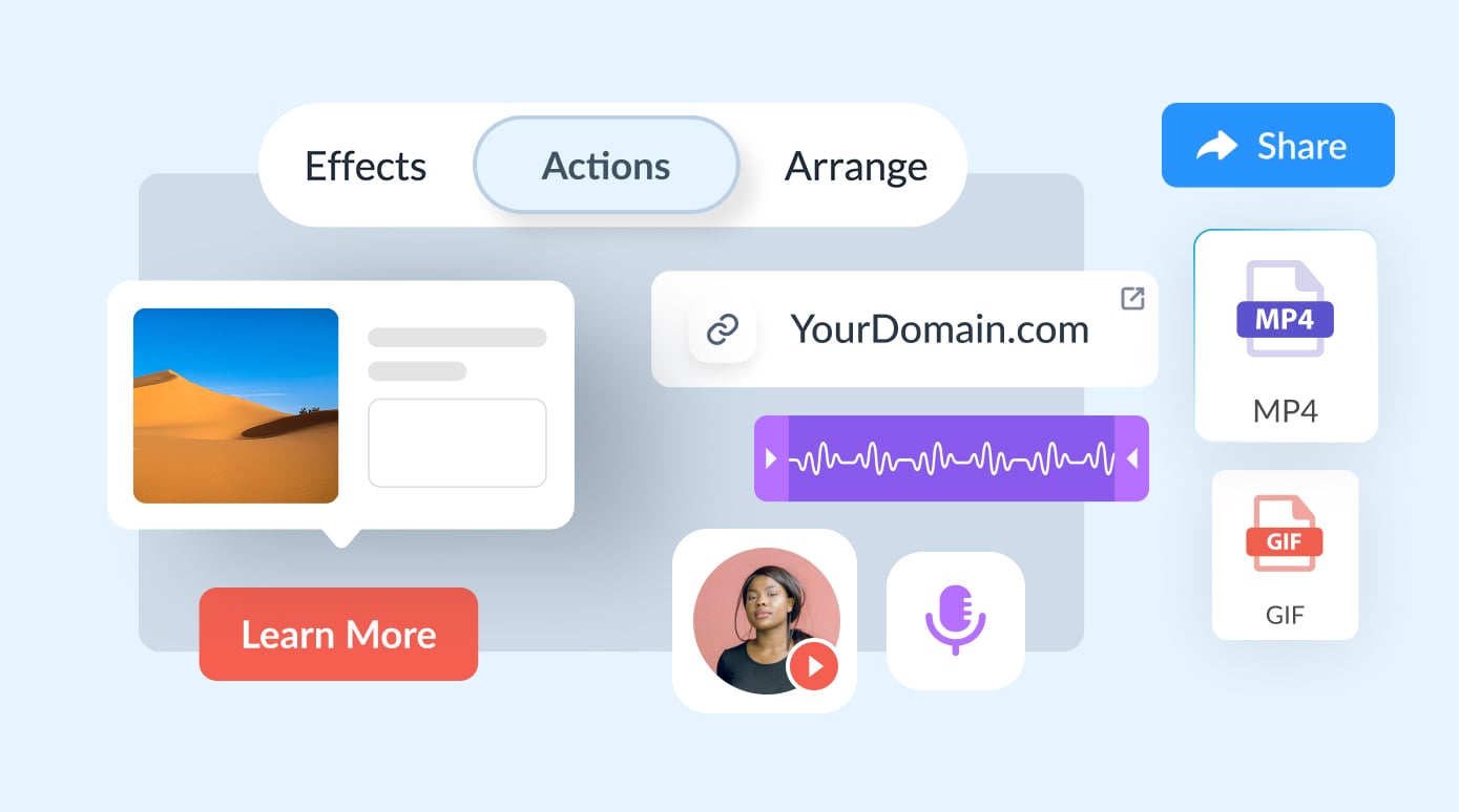 Interactivity & Sharing