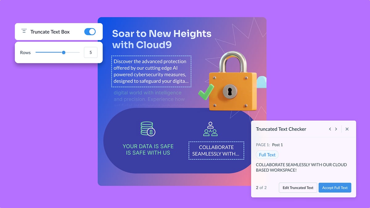 Truncated text, updated dashboard, 100+ new templates, and more
