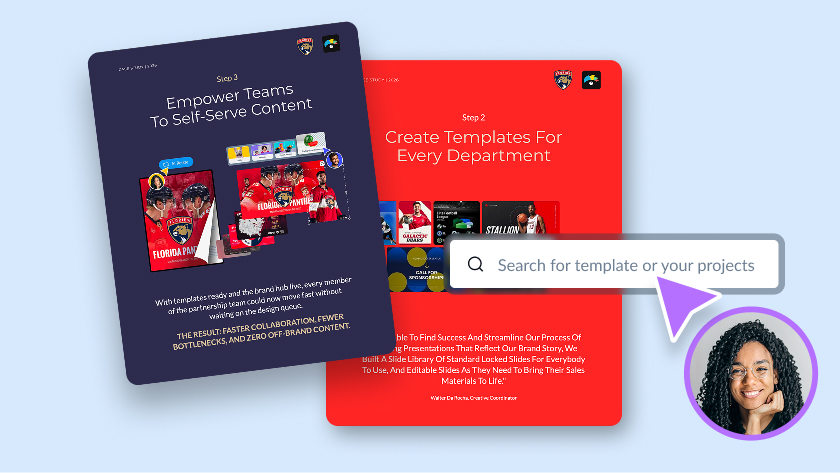 Proposal turnaround dropped from over a week to one or two days. Reps customize pitch decks instantly from a locked slide library.