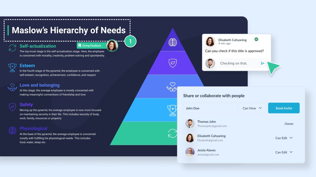 Easily collaborate across teams