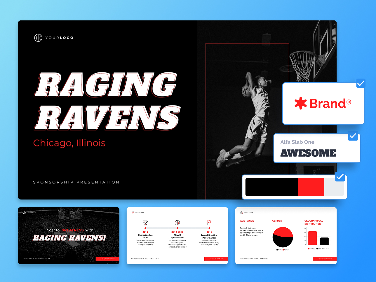 Stay on-brand and pitch faster