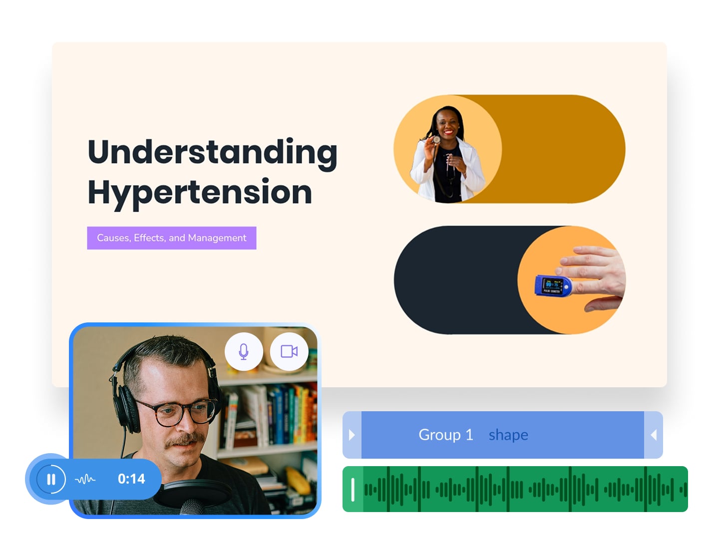 Record yourself presenting and sell while you sleep