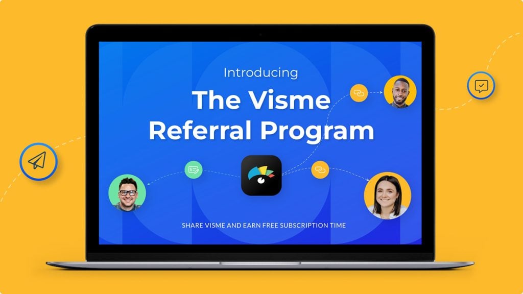Introducing the Visme Referral Program