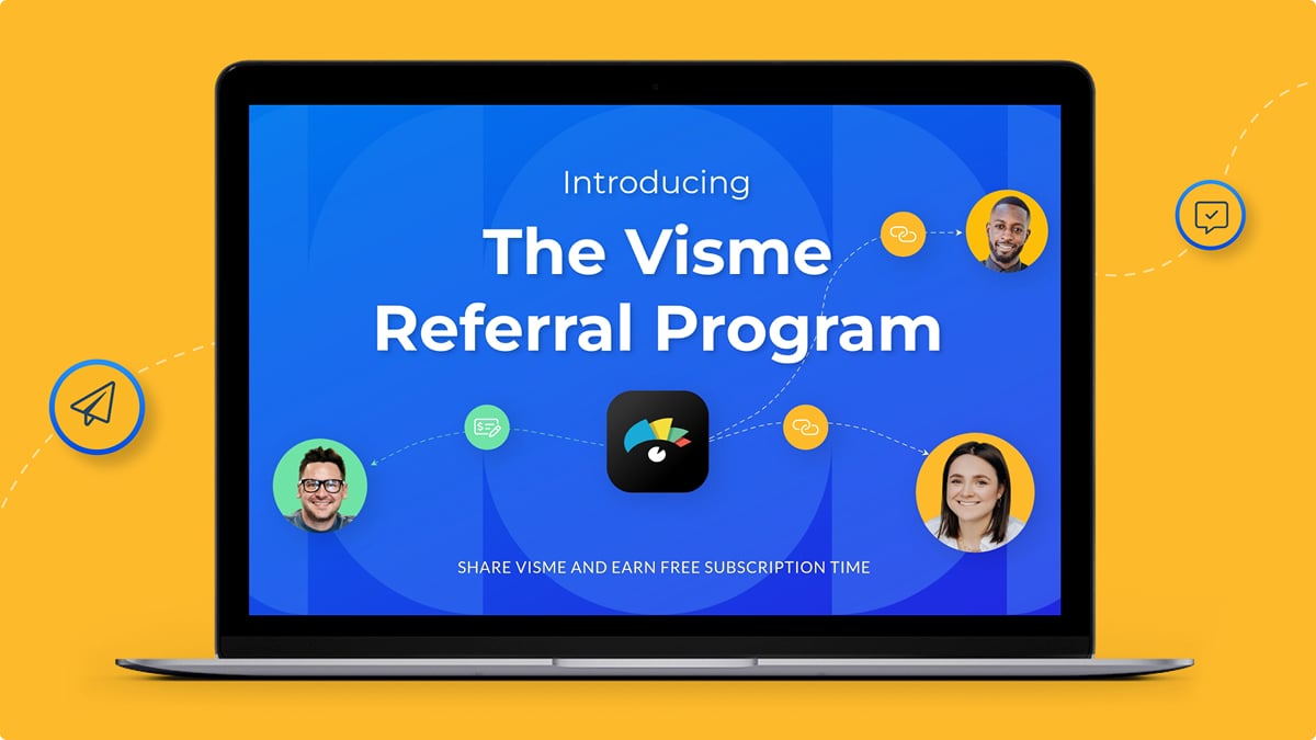 Introducing the Visme Referral Program