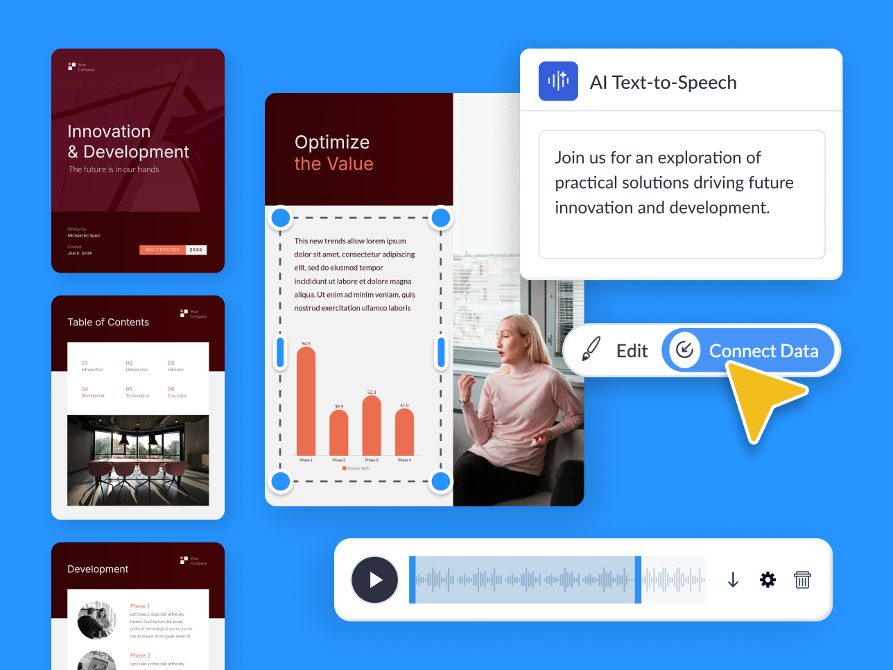 Draft the white paper with AI